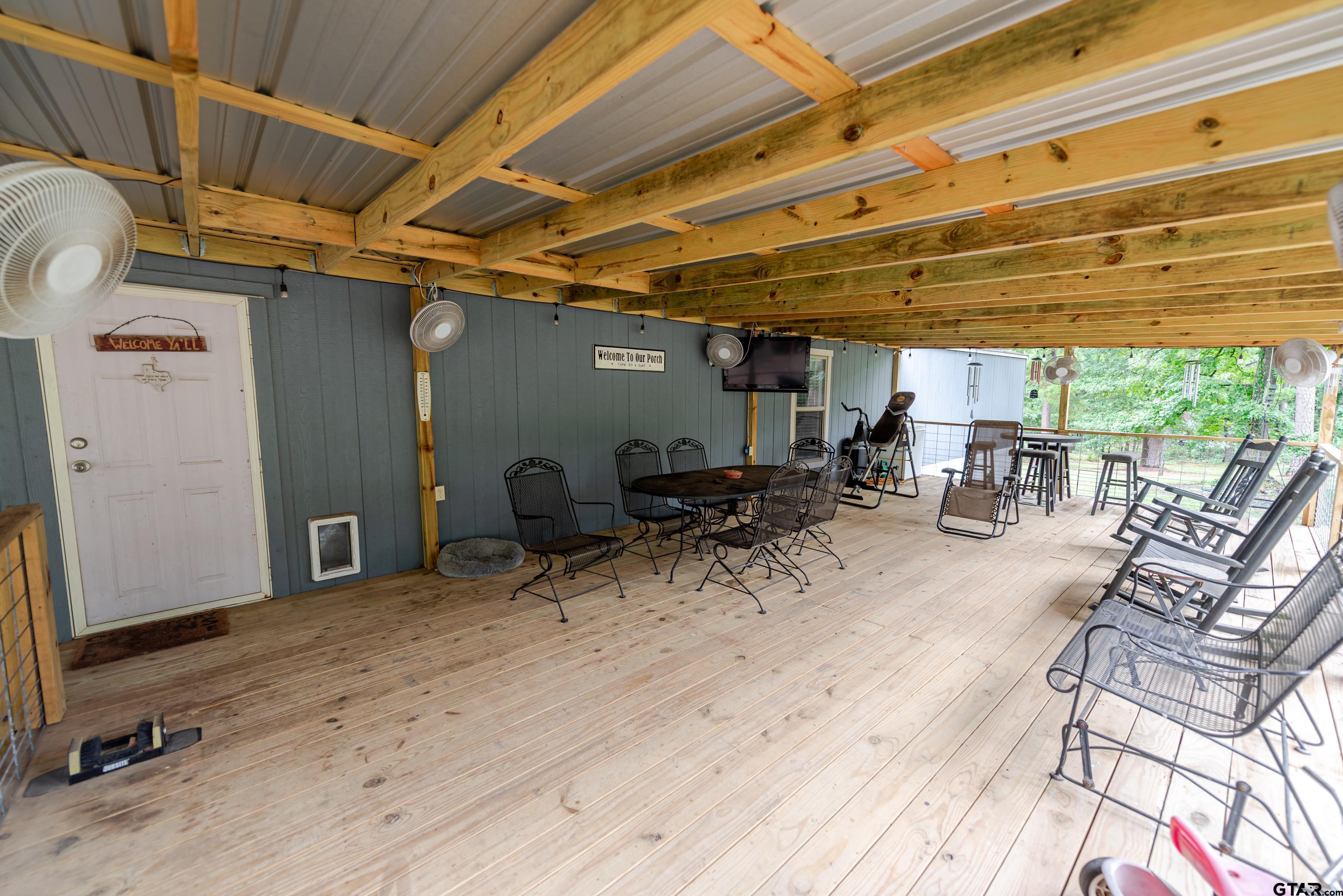 108 Sandy Brown Road Scroggins, TX 75480 - Photo 5 of 17 a view of storage and utility room