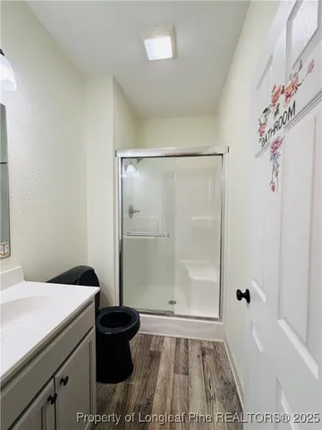 a view of a big room with carpet