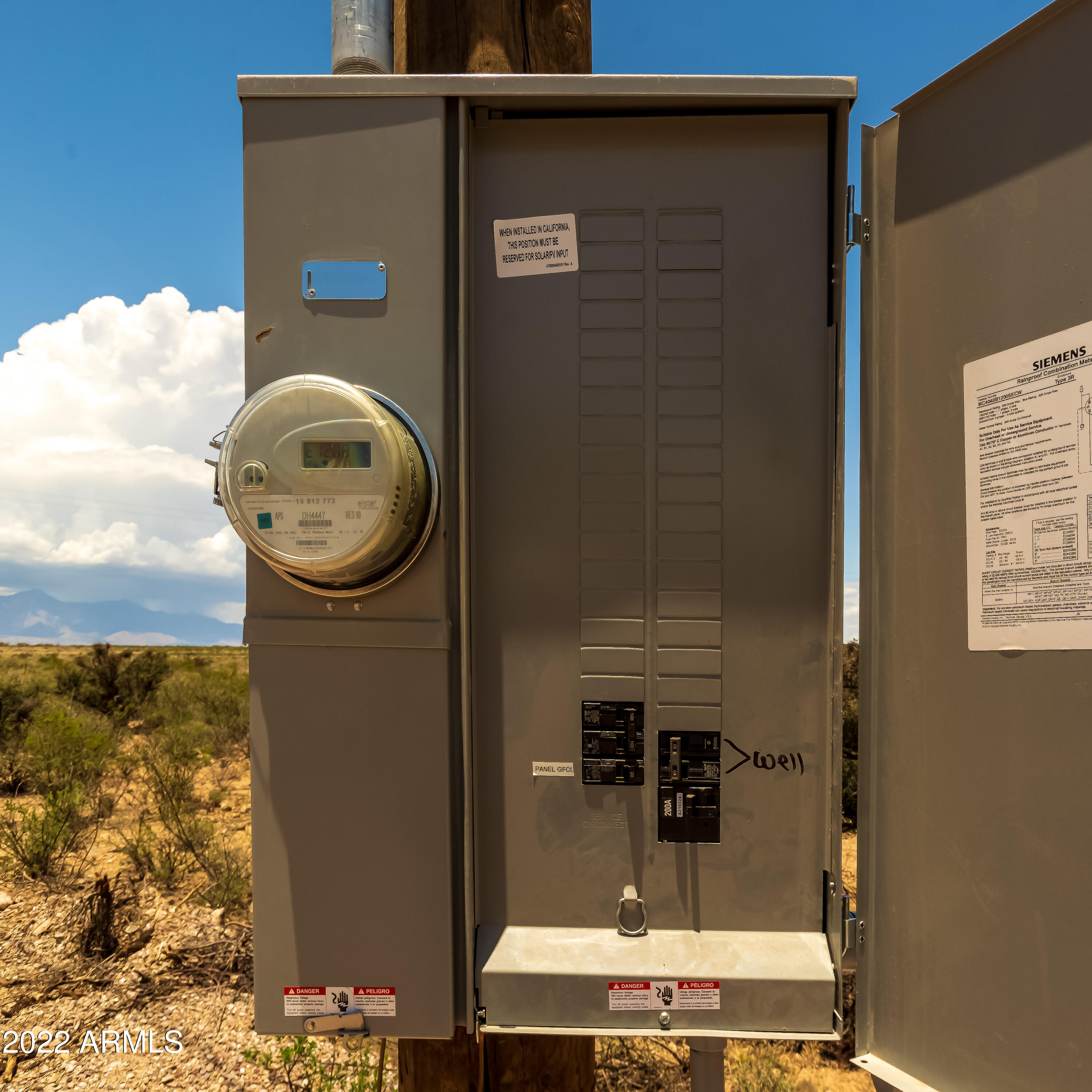 1231 South Rio Vista Road Bisbee, AZ 85603 - Photo 31 of 63 APS electrical service