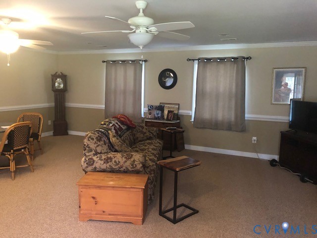 9401 Gum Fork Road Midlothian, VA 23112 - Photo 7 of 28 2nd Family Room Opens to Rear Yard Detached Garage