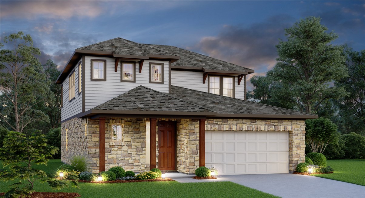 2300 Ringstaff Road Leander, TX 78641 - Photo 1 of 1 a front view of a house with garden
