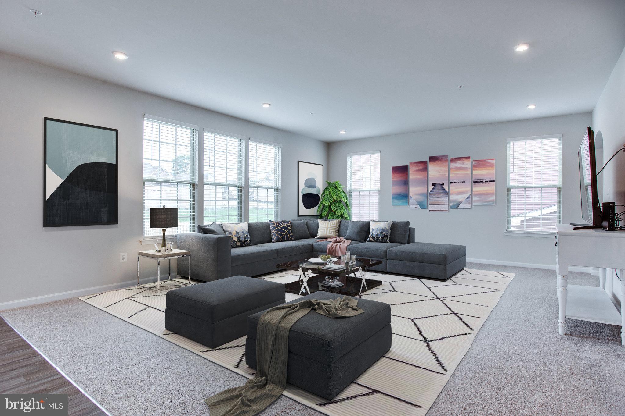 702 Potterfields Court Brunswick, MD 21716 - Photo 18 of 91 living room open space to Kitchen