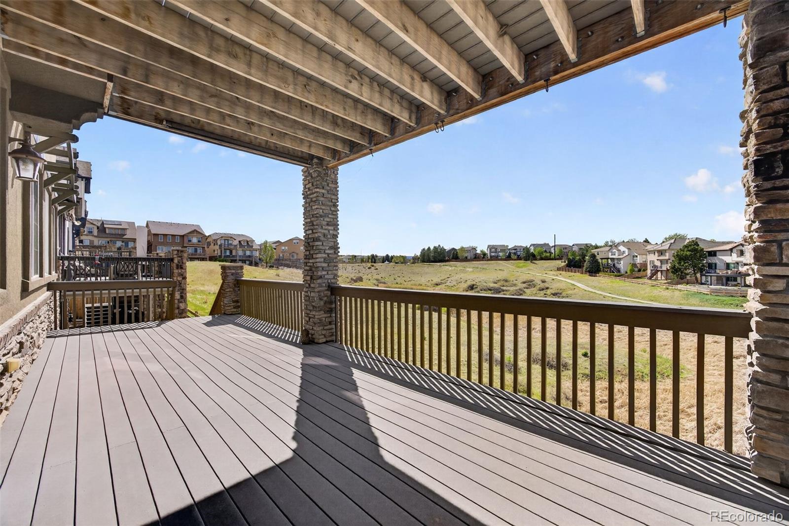 10872 Valleybrook Circle Highlands Ranch, CO 80130 - Photo 43 of 50 a view of balcony with city view