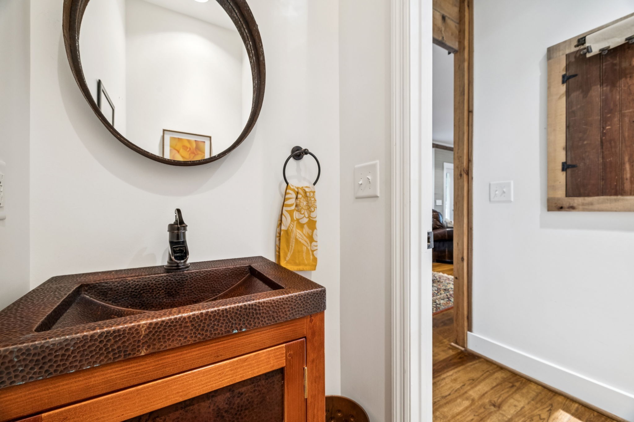 2064 Old Hillsboro Road Franklin, TN 37064 - Photo 28 of 57 a bathroom with a sink and a mirror