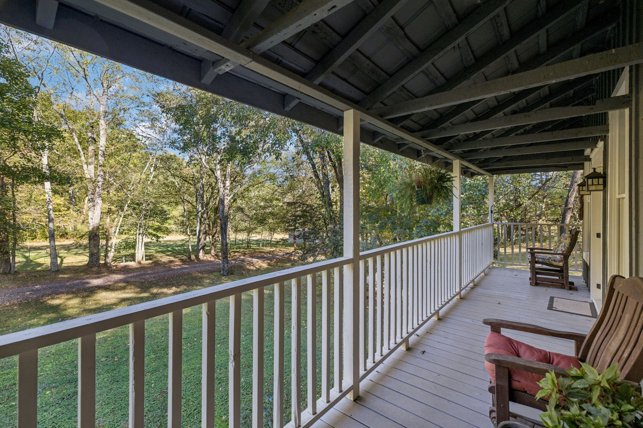 2064 Old Hillsboro Road Franklin, TN 37064 - Photo 5 of 57 a view of a balcony with wooden floor