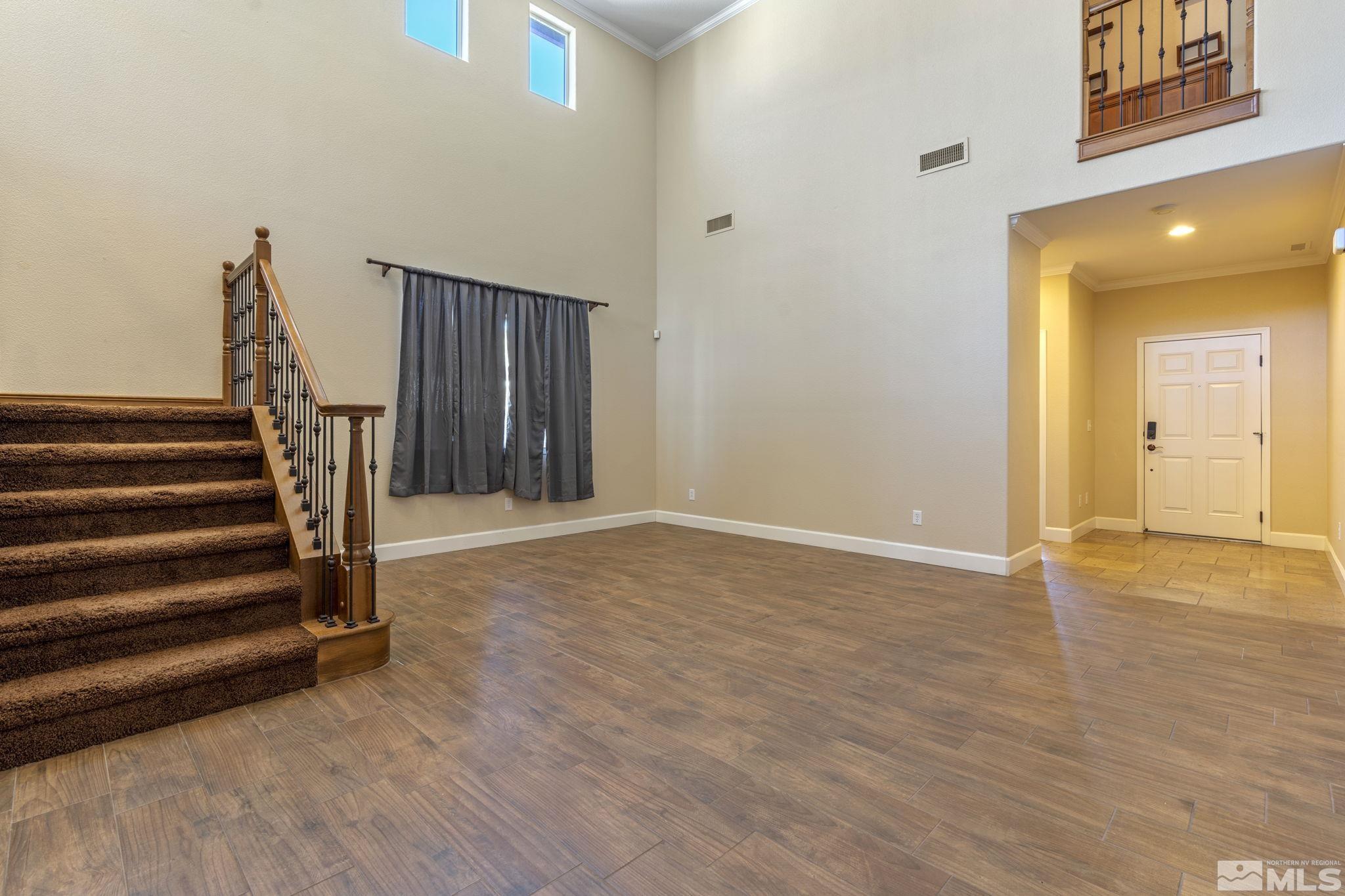 1980 Angel Ridge Drive Reno, NV 89521 - Photo 8 of 39 a view of entryway with wooden floor