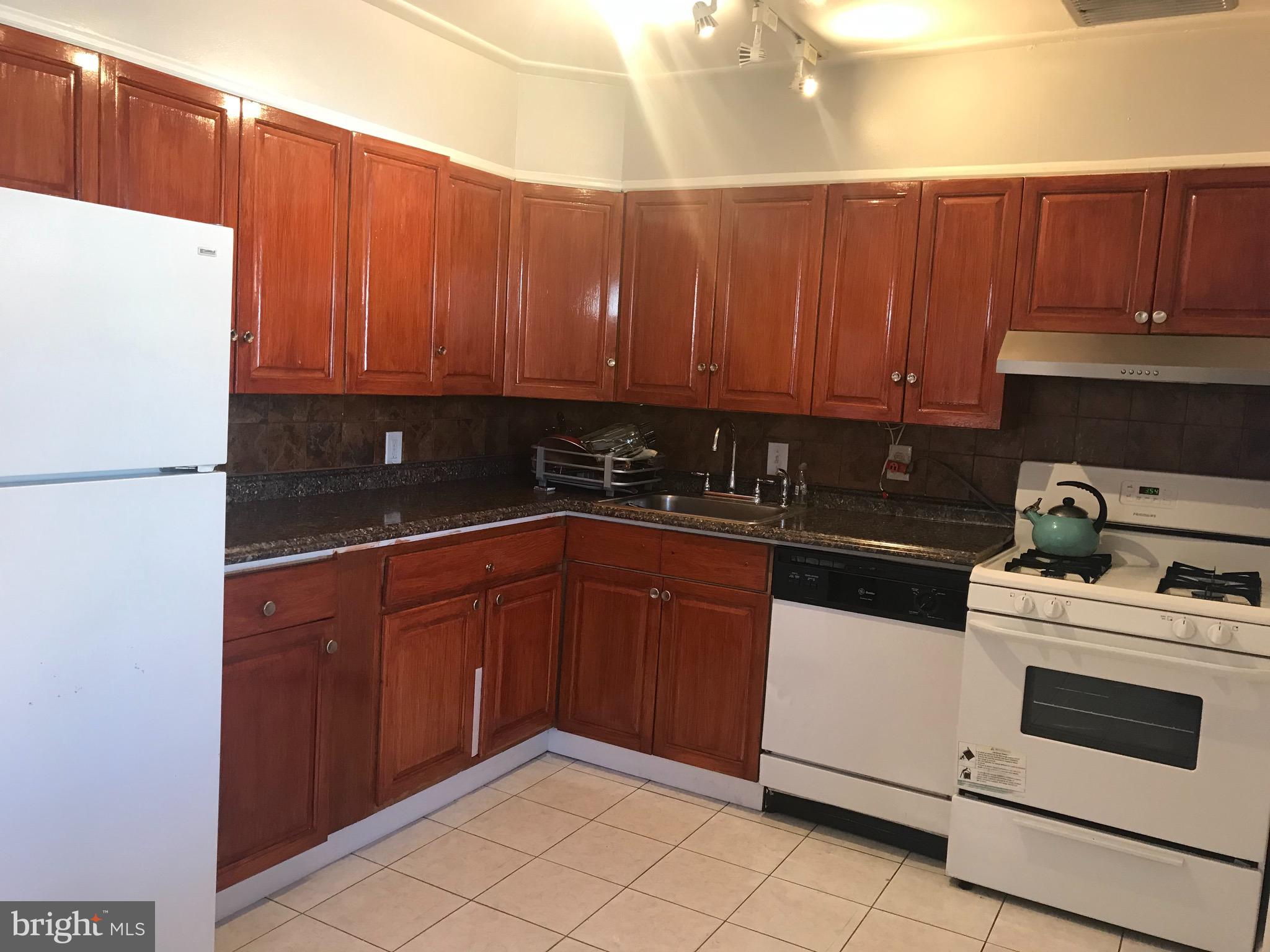 1437 Rittenhouse Street Northwest Washington, DC 20011 - Photo 2 of 16 Kitchen with tile floor
