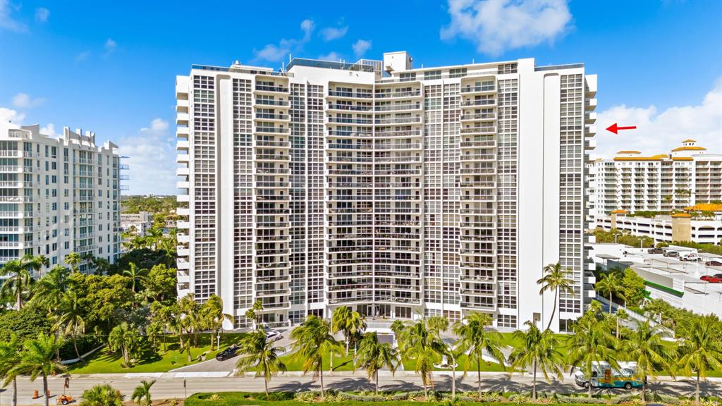 2841 North Ocean Boulevard, Unit 1710 Fort Lauderdale, FL 33308 - Photo 5 of 34 a front view of a building