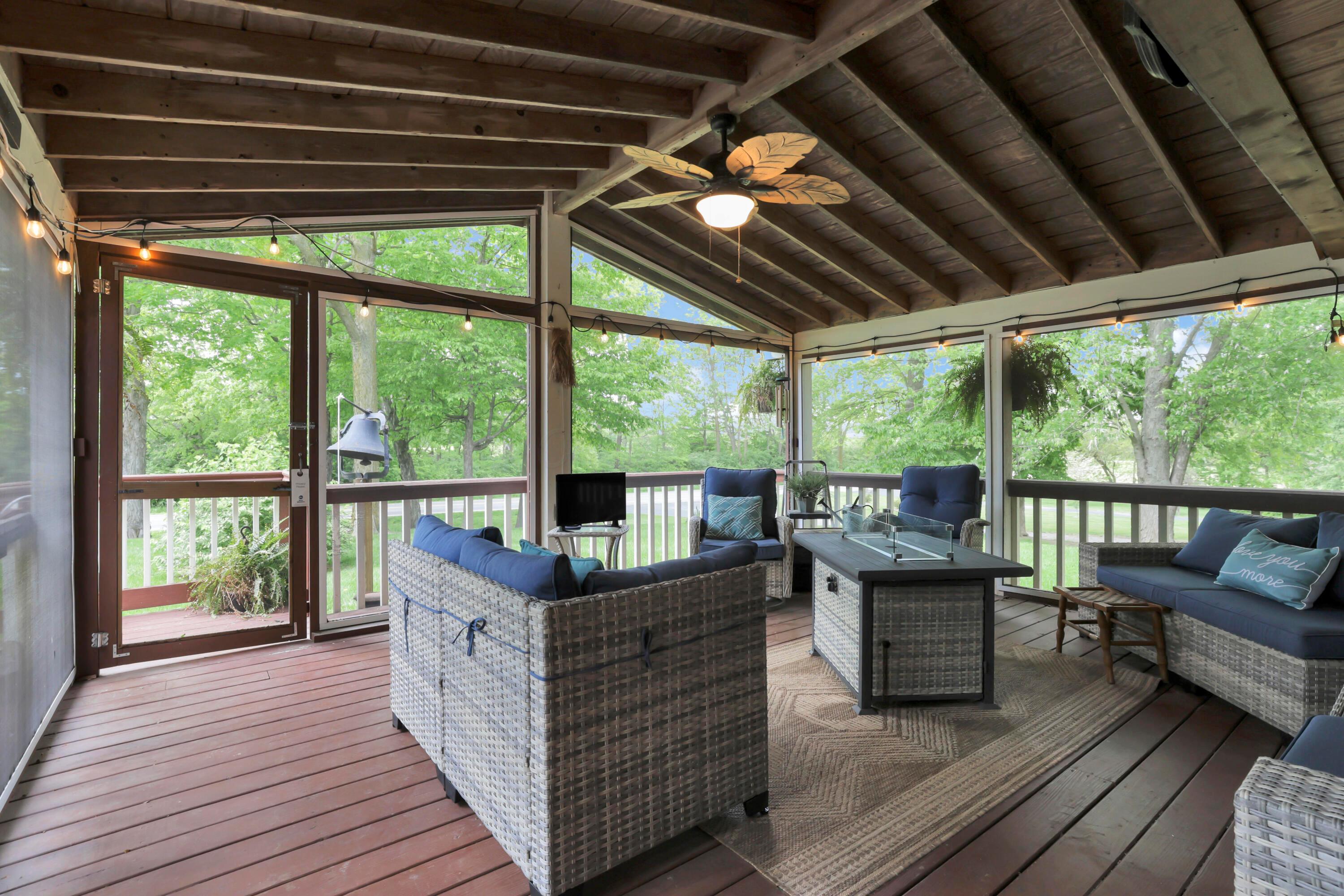 1181 Ostrander Road Ostrander, OH 43061 - Photo 9 of 40 Screened-in Porch