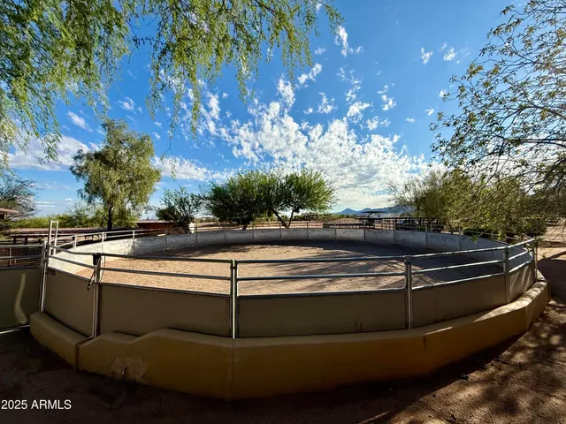 a view of a house with a patio