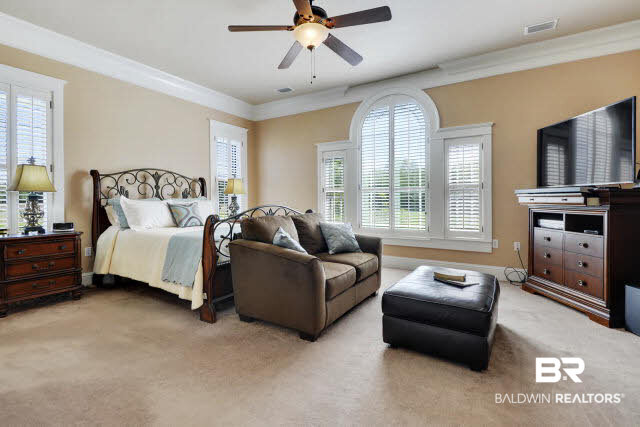 17140 Davis Road Summerdale, AL 36580 - Photo 18 of 33 Spacious Master Suite. Plenty of room for a sitting area.
