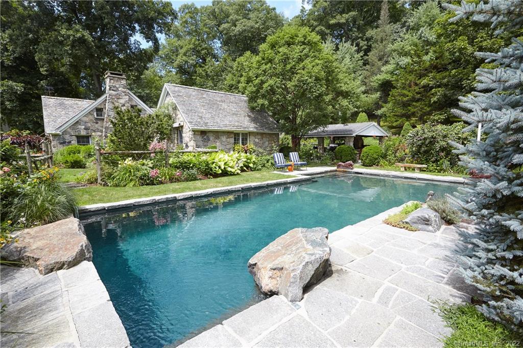 68 Dodgingtown Road Newtown, CT 06470 - Photo 1 of 1 a view of a house with a yard and sitting area