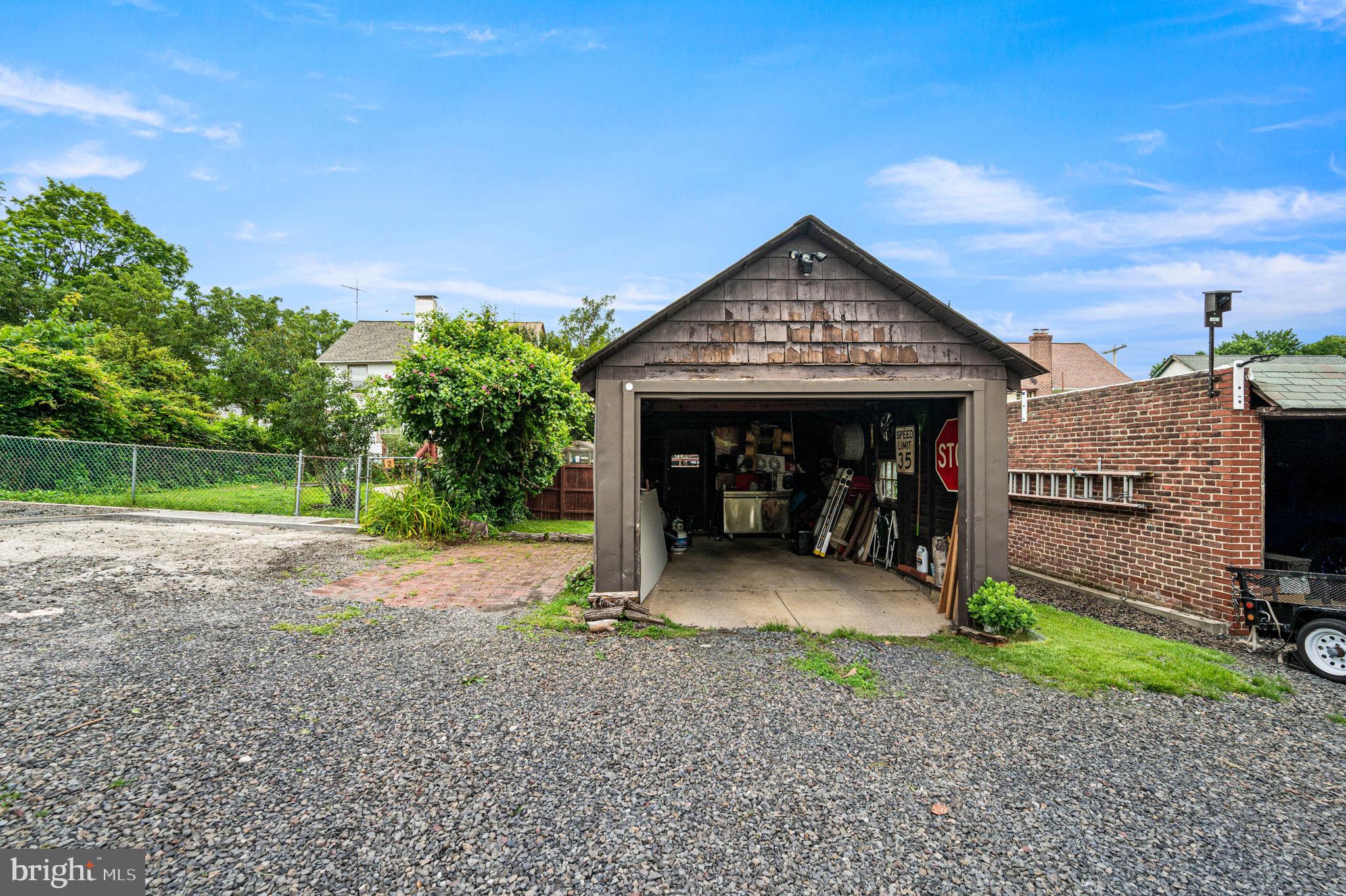 3 Township Line Road Elkins Park, PA 19027 - Photo 36 of 40 Charming garage with rustic appeal.