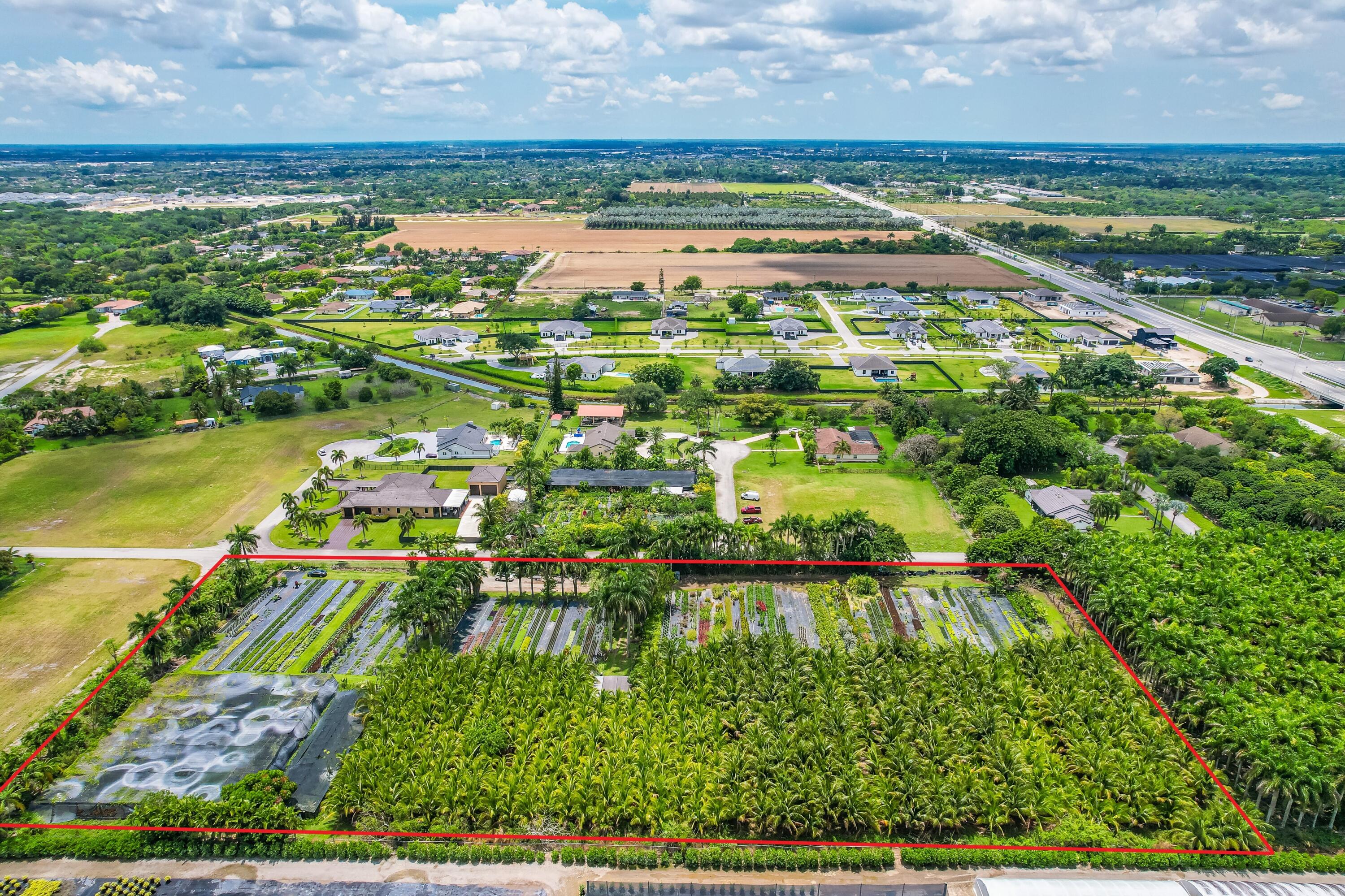 Xxx Southwest 278th Street Homestead, FL 00000 - Photo 24 of 29 an aerial view of residential houses with outdoor space and swimming pool