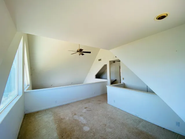 a view of a room with stair