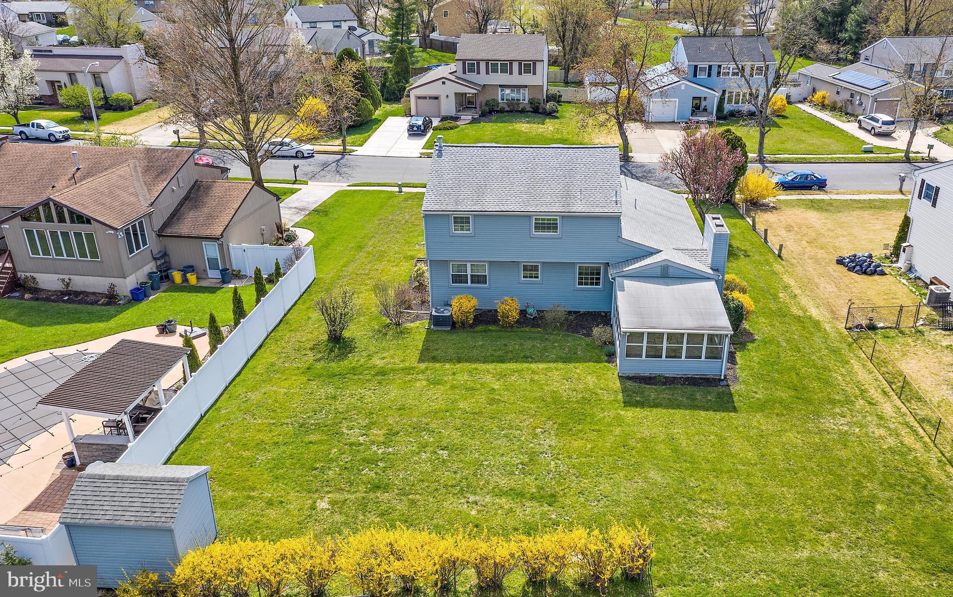 22 Polaris Road Sewell, NJ 08080 - Photo 29 of 31 Aerial View of Backyard