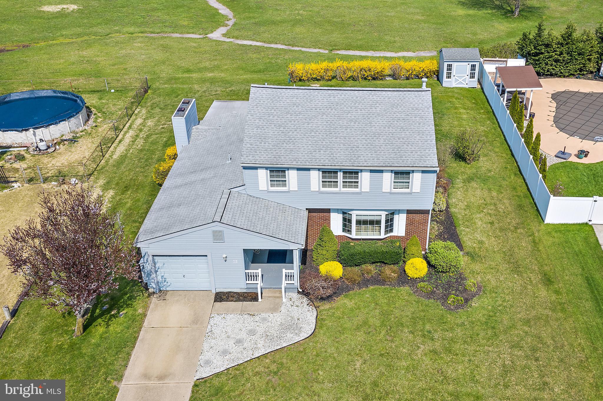 22 Polaris Road Sewell, NJ 08080 - Photo 31 of 31 Aerial View of Front