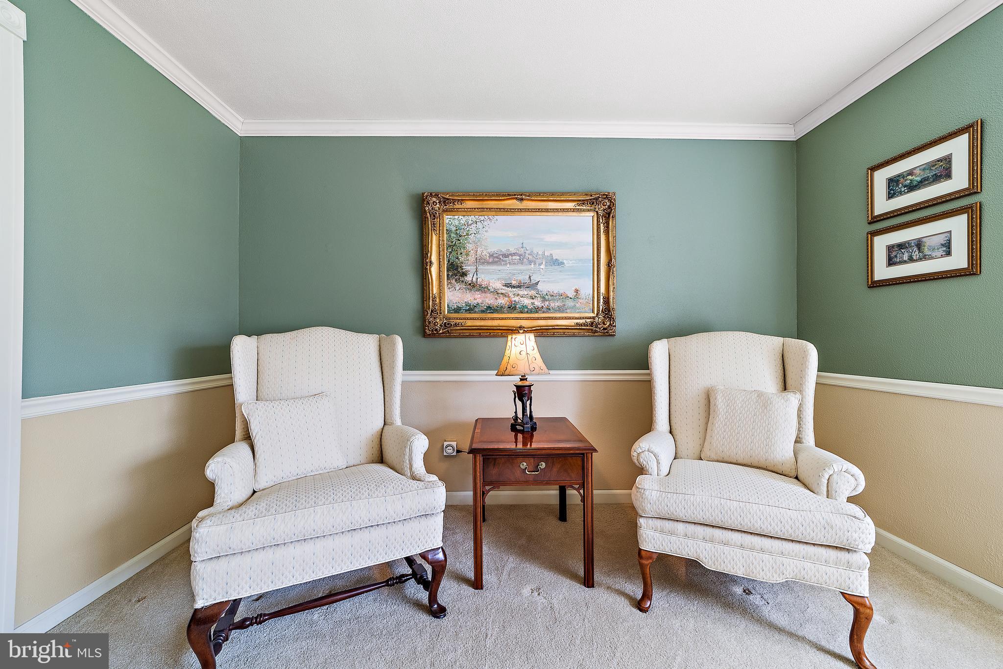 22 Polaris Road Sewell, NJ 08080 - Photo 7 of 31 Living Rm w/ crown-molding and chair-rail details.