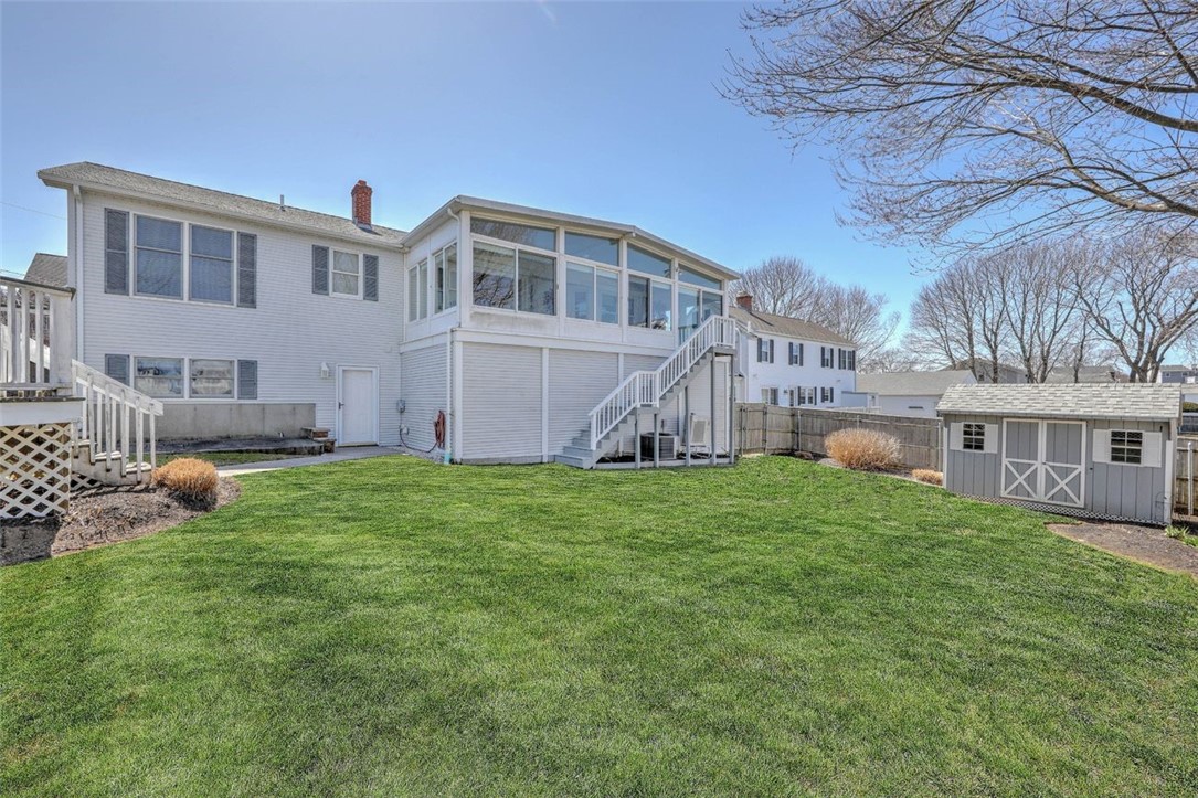 16 Roxbury Road Narragansett, RI 02882 - Photo 25 of 37 Spacious Yard with Shed