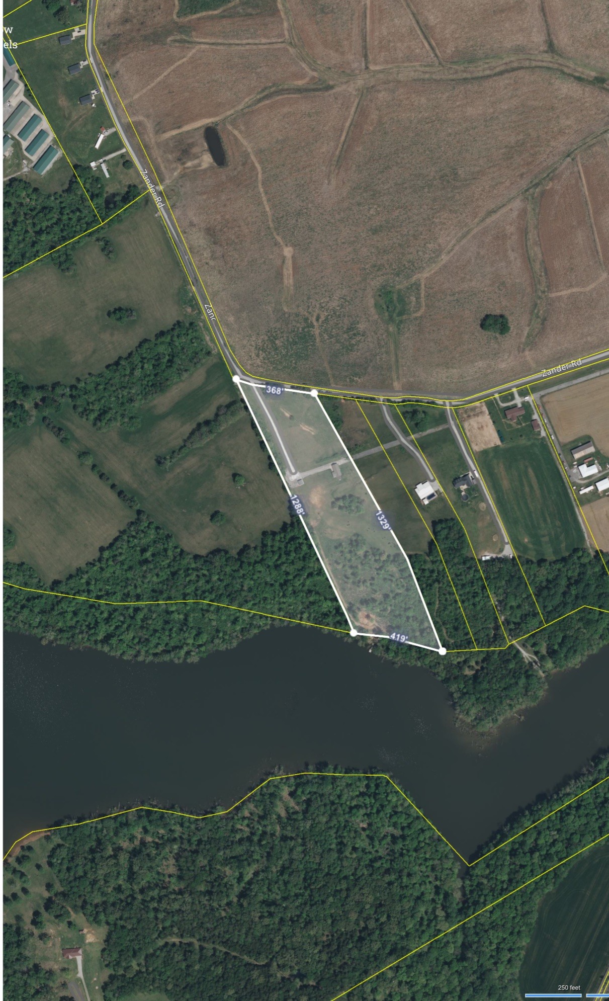 5273 Zander Road Hopkinsville, KY 42240 - Photo 66 of 75 an aerial view of a yard