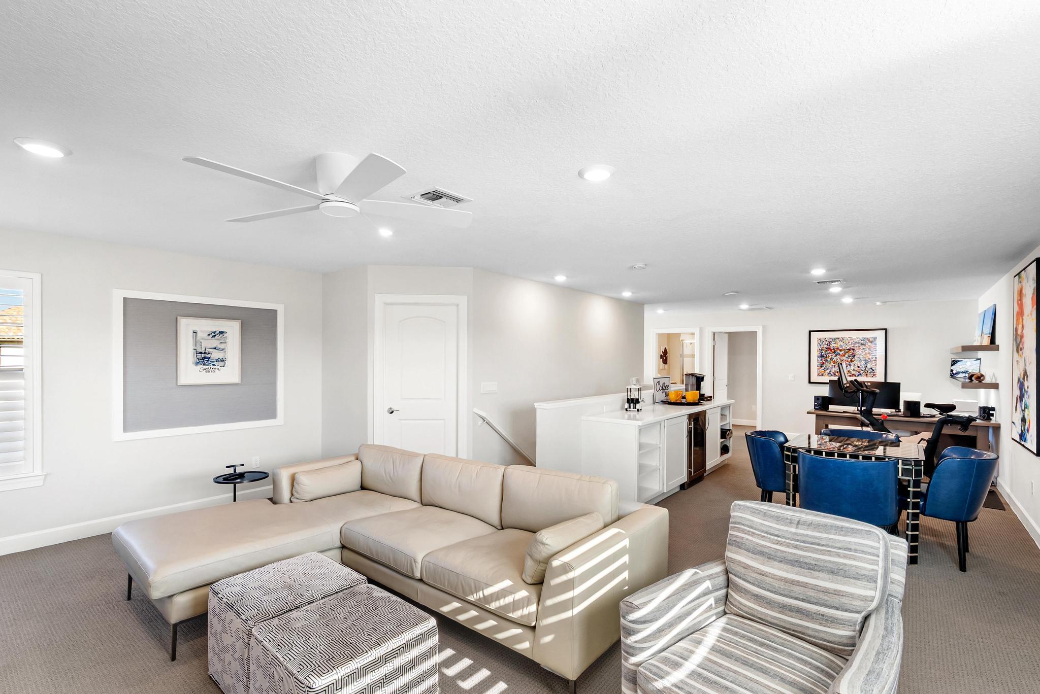 137 Cinder Dunes Point Jupiter, FL 33478 - Photo 21 of 45 a living room with furniture and kitchen view