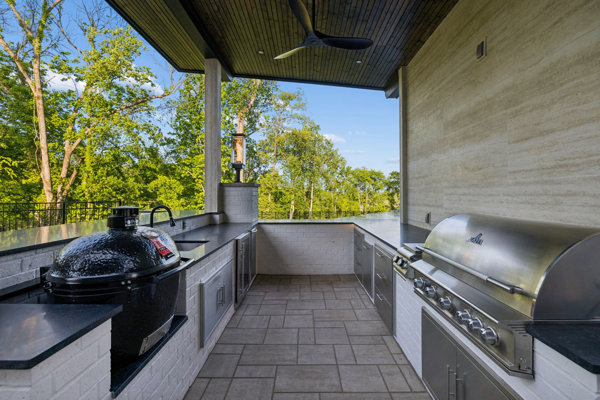 9636 Concord Road Brentwood, TN 37027 - Photo 88 of 99 a kitchen with stainless steel appliances granite countertop a sink and a stove