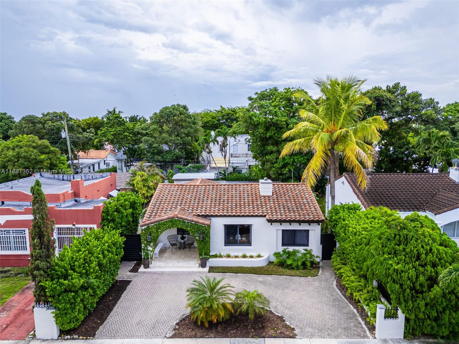 1642 Southwest 16th Street Miami, FL 33145 - Photo 25 of 28 a house view with a garden space