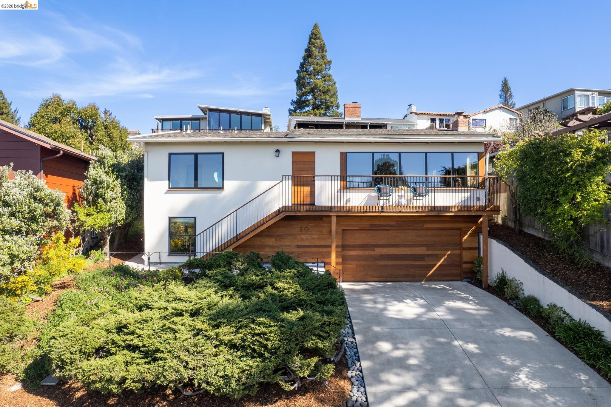 20 Stevenson Avenue Berkeley, CA 94708 - Photo 45 of 53 a front view of a house with a yard