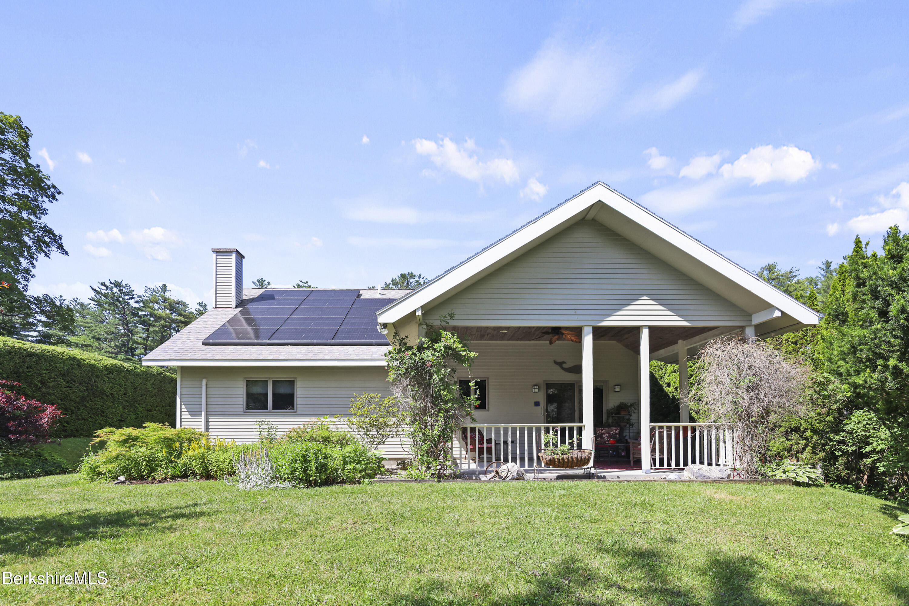 83 Hancock Road Pittsfield, MA 01201 - Photo 36 of 51 a front view of a house with garden