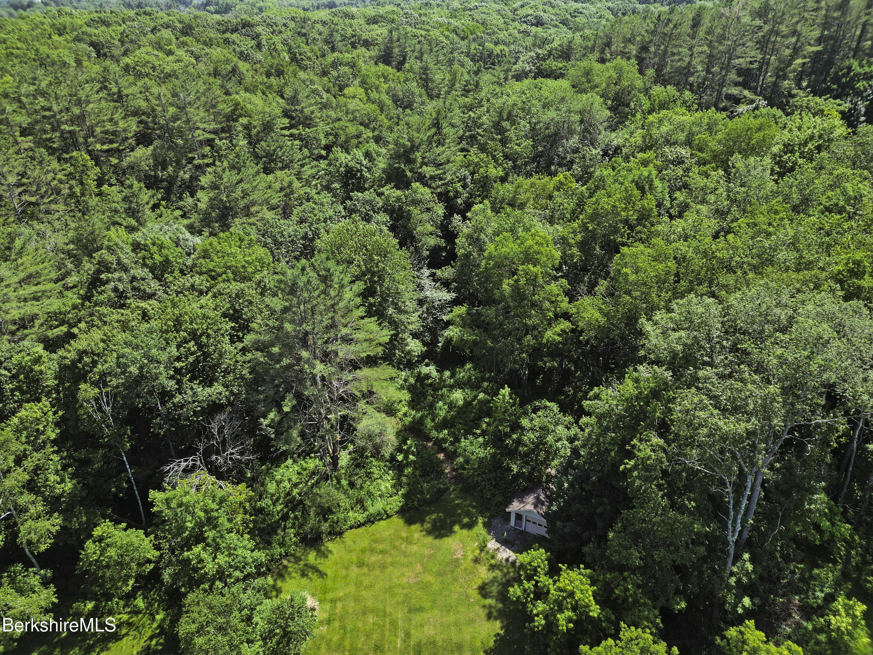 83 Hancock Road Pittsfield, MA 01201 - Photo 41 of 51 an aerial view of a house with a yard