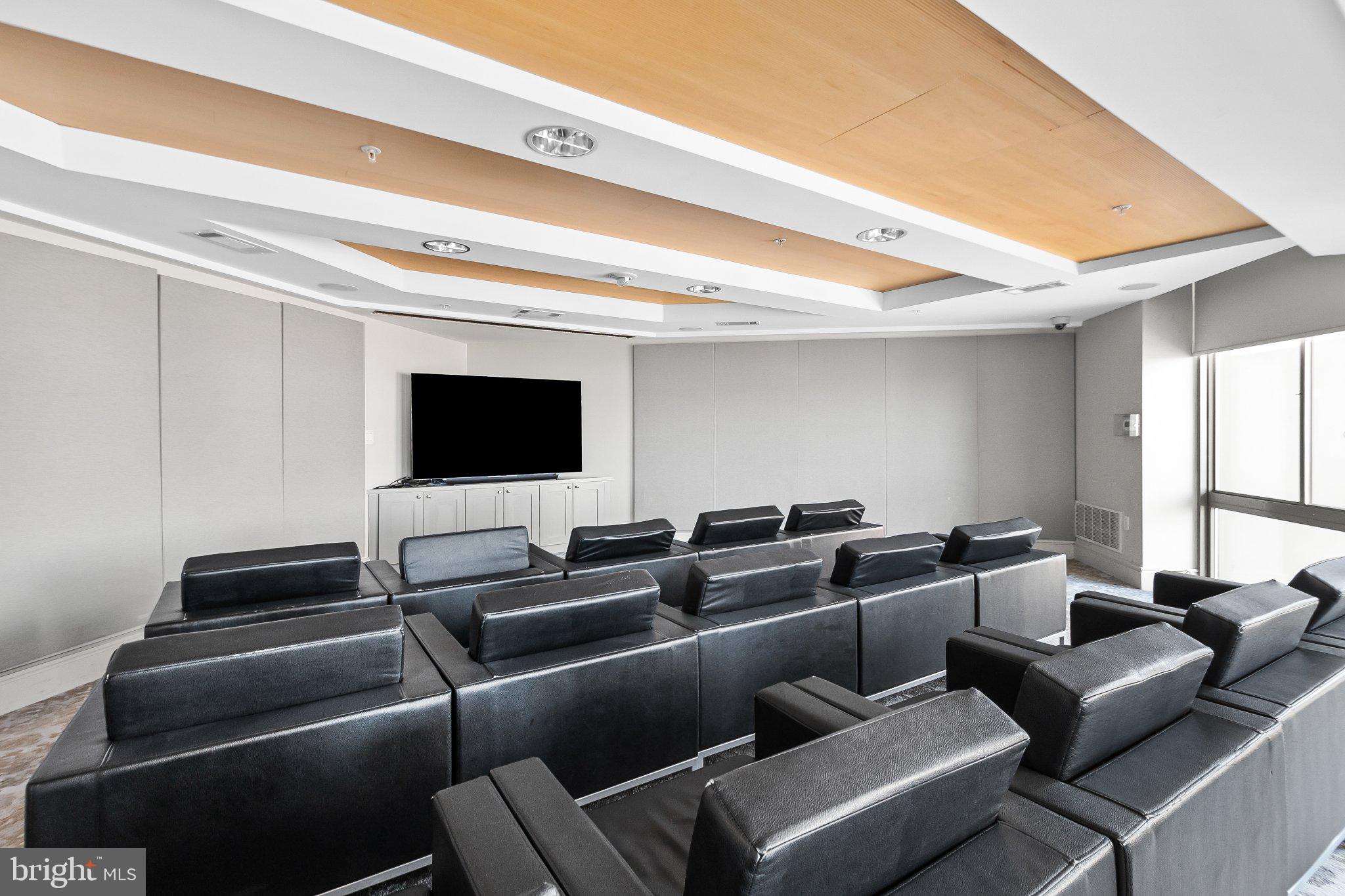 3600 South Glebe Road, Unit 330W Arlington, VA 22202 - Photo 28 of 35 Modern media room with sleek design.