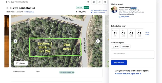 $159,900 | 717 Lonestar Road, Huntsville, TX 77340