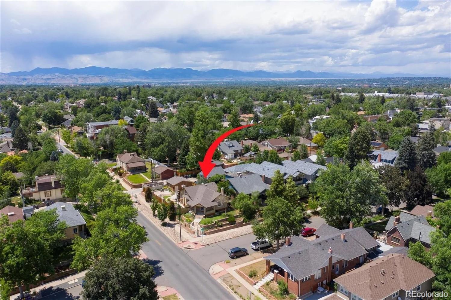 3201 Stuart Street Denver, CO 80212 - Photo 2 of 25 an aerial view of a city