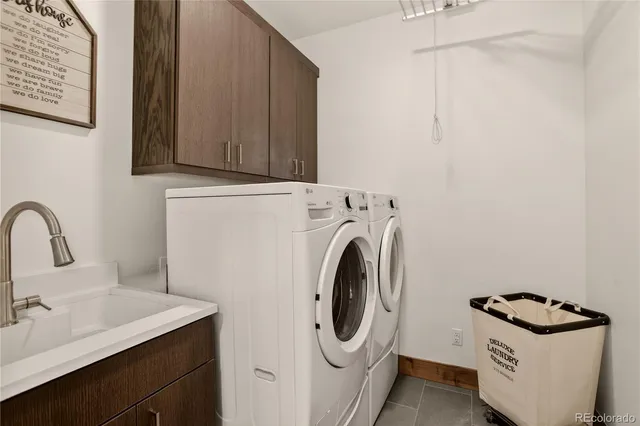 a view of a terrace with a bench