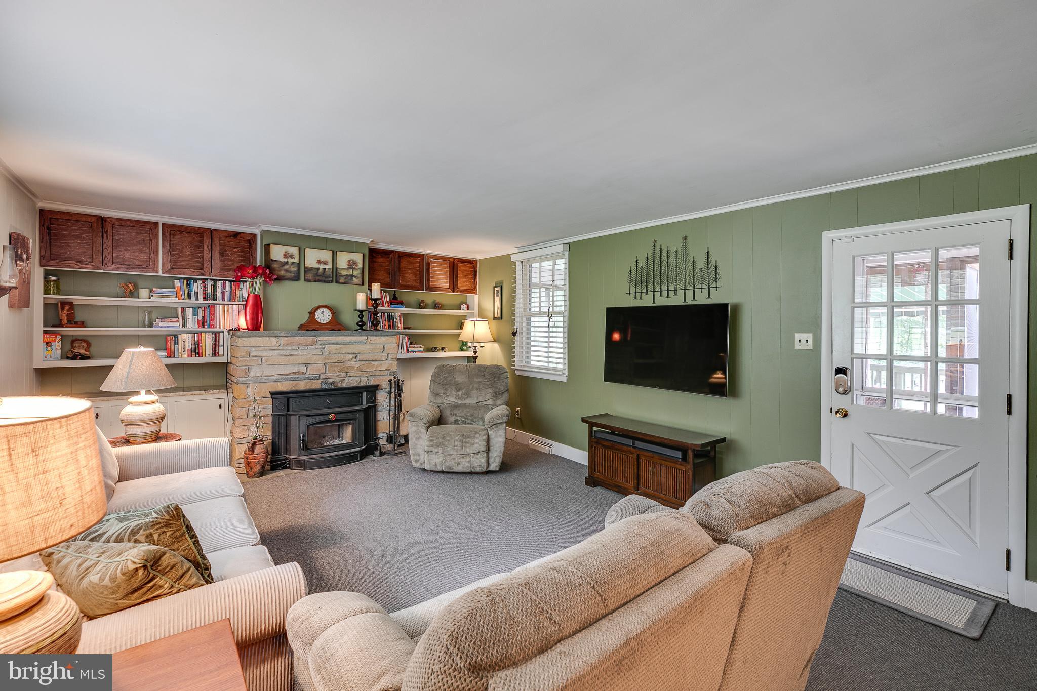 3366 Pine Road Huntingdon Valley, PA 19006 - Photo 12 of 48 Family room with exit to the rear sunroom