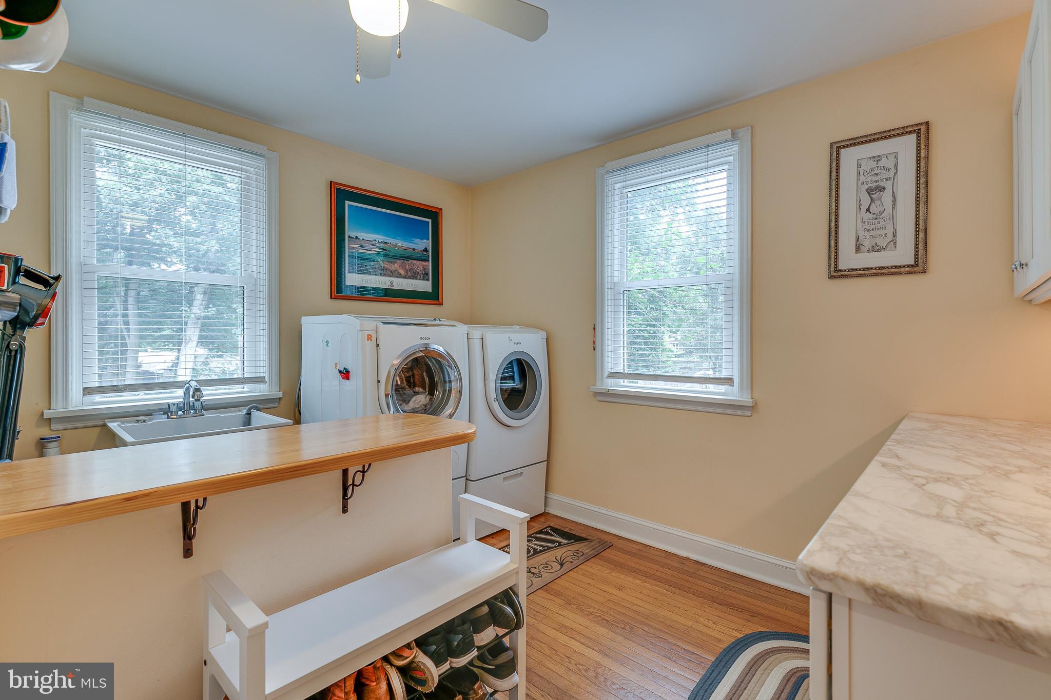 3366 Pine Road Huntingdon Valley, PA 19006 - Photo 20 of 48 1st-floor oversized laundry area, folding counters