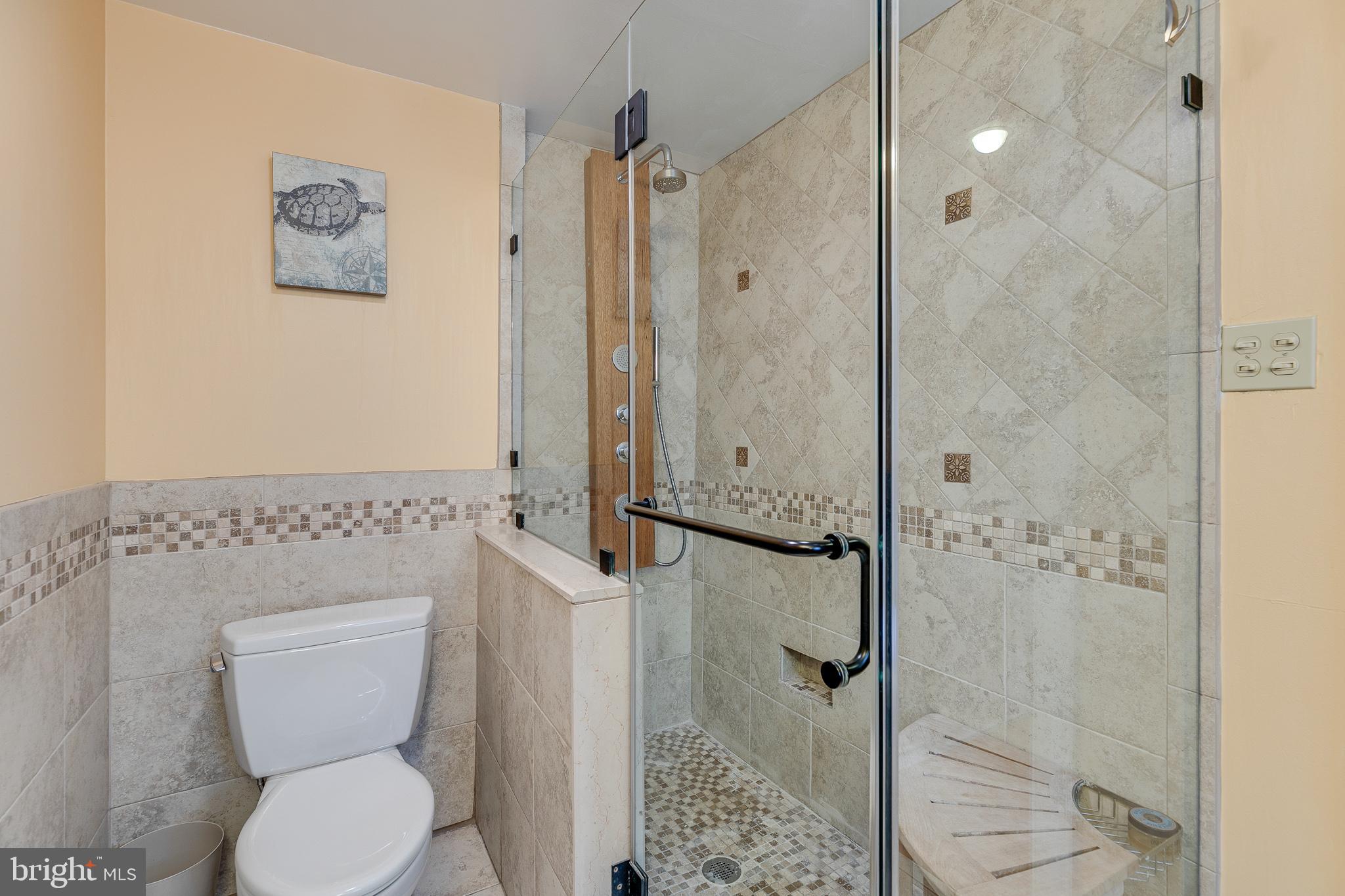 3366 Pine Road Huntingdon Valley, PA 19006 - Photo 27 of 48 Custom designed stall shower, all-ceramic