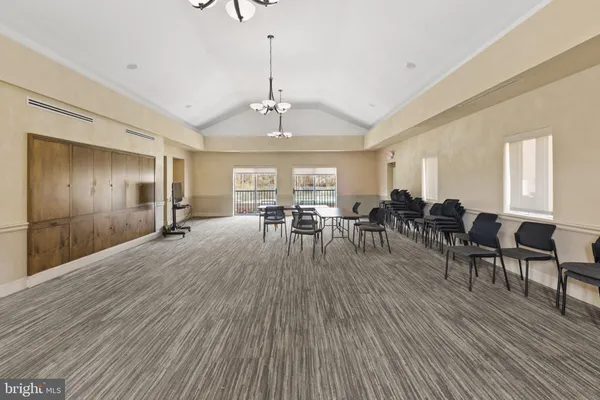 a view of a livingroom and dining room