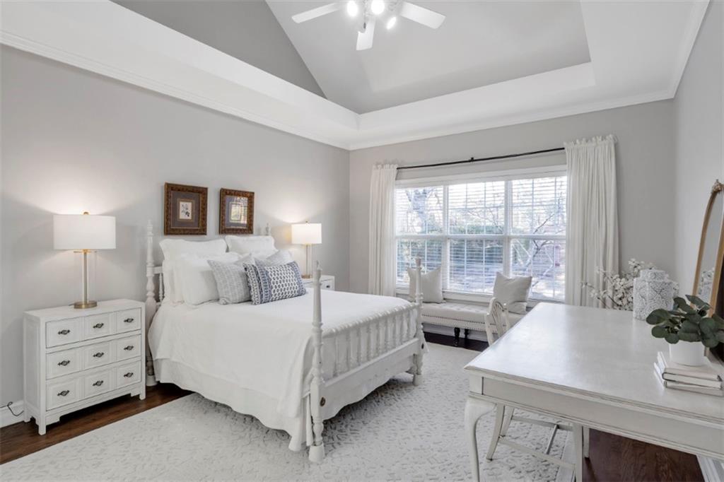 1075 Julius Drive Suwanee, GA 30024 - Photo 11 of 21 a bedroom with two beds and large window