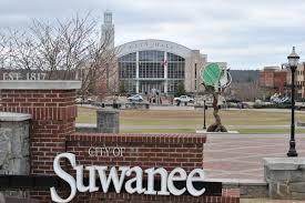 1075 Julius Drive Suwanee, GA 30024 - Photo 20 of 21 a view of swimming pool with outdoor seating and plants