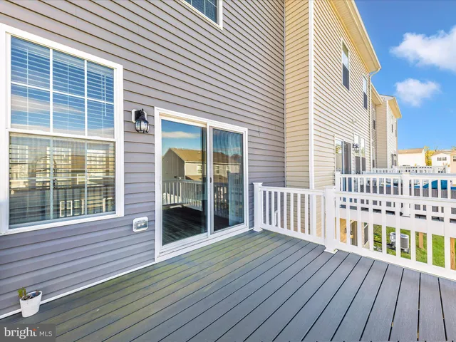 a view of a house with a deck