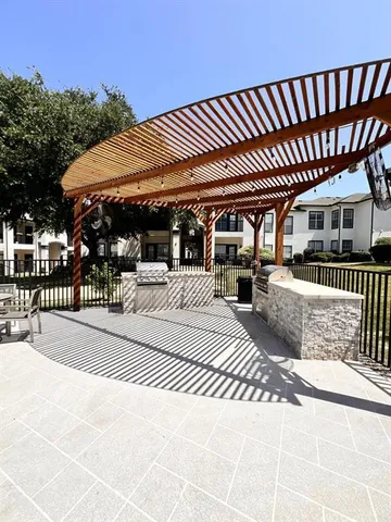 a view of a house with a patio