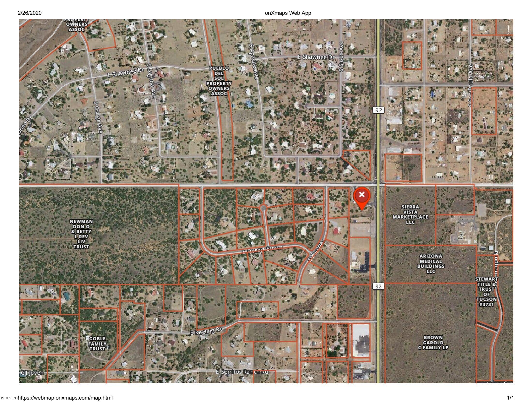 92 South Rd Hereford Az 85615 Road Hereford, AZ 85615 - Photo 18 of 23 Ramsey OnX 2