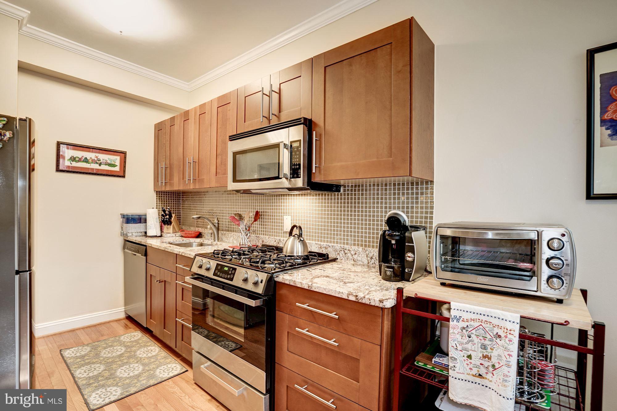 2707 Adams Mill Road Northwest, Unit 107 Washington, DC 20009 - Photo 7 of 20 Remodeled Kitchen
