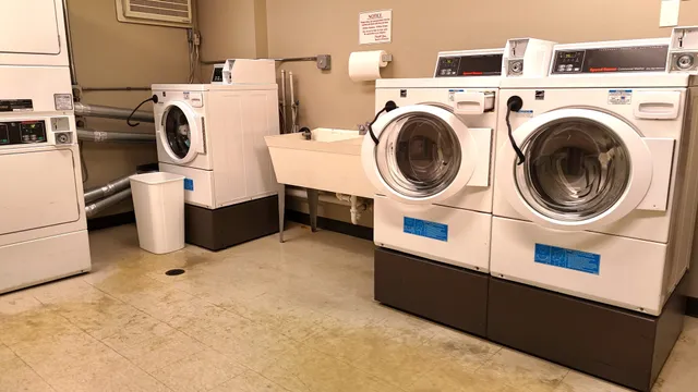 a room with storage and utility