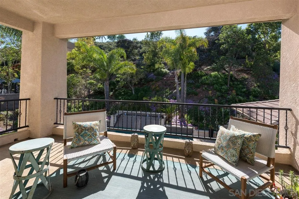 11692 Eastfield Road Poway, CA 92064 - Photo 16 of 25 a view of a two chairs in the deck