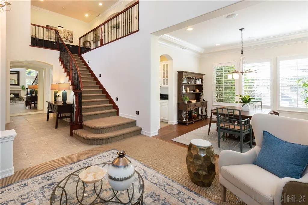 11692 Eastfield Road Poway, CA 92064 - Photo 3 of 25 a living room with furniture and wooden floor