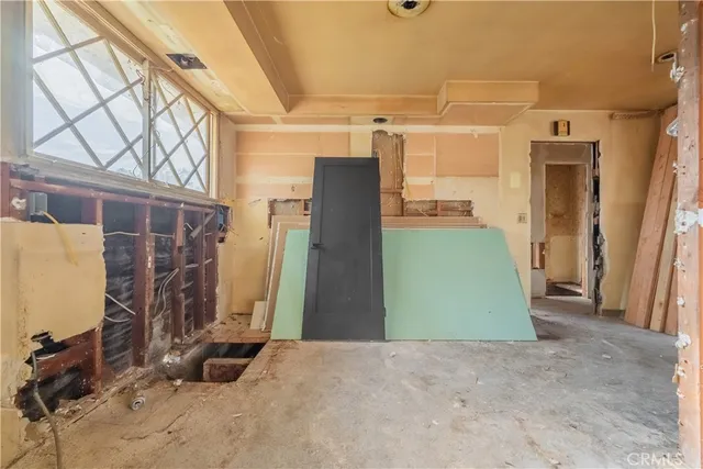 a view of a storage & utility room