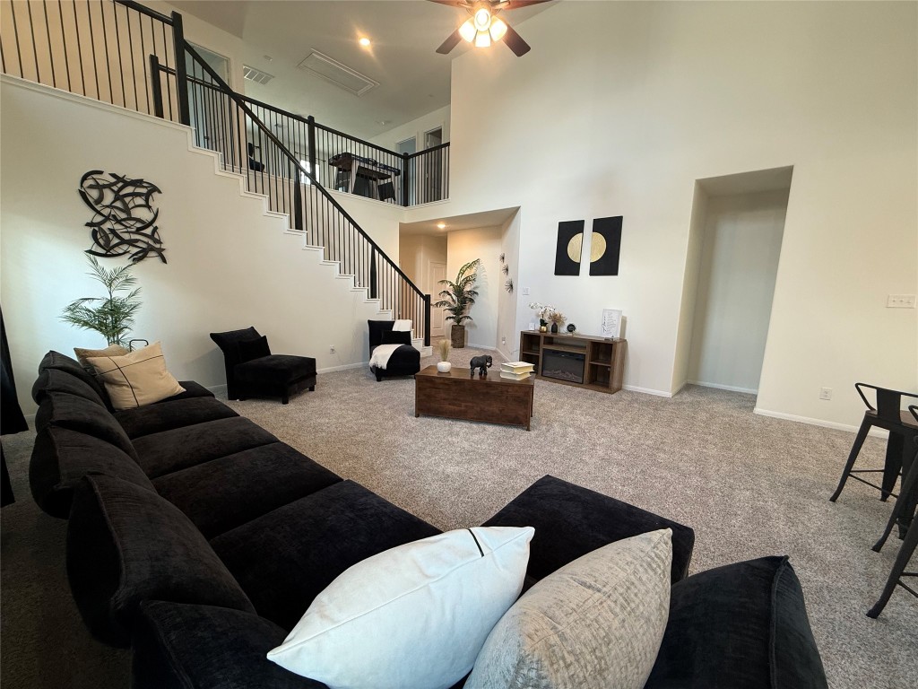 527 Baobab Way Crosby, TX 77532 - Photo 17 of 50 a living room with furniture and wooden floor