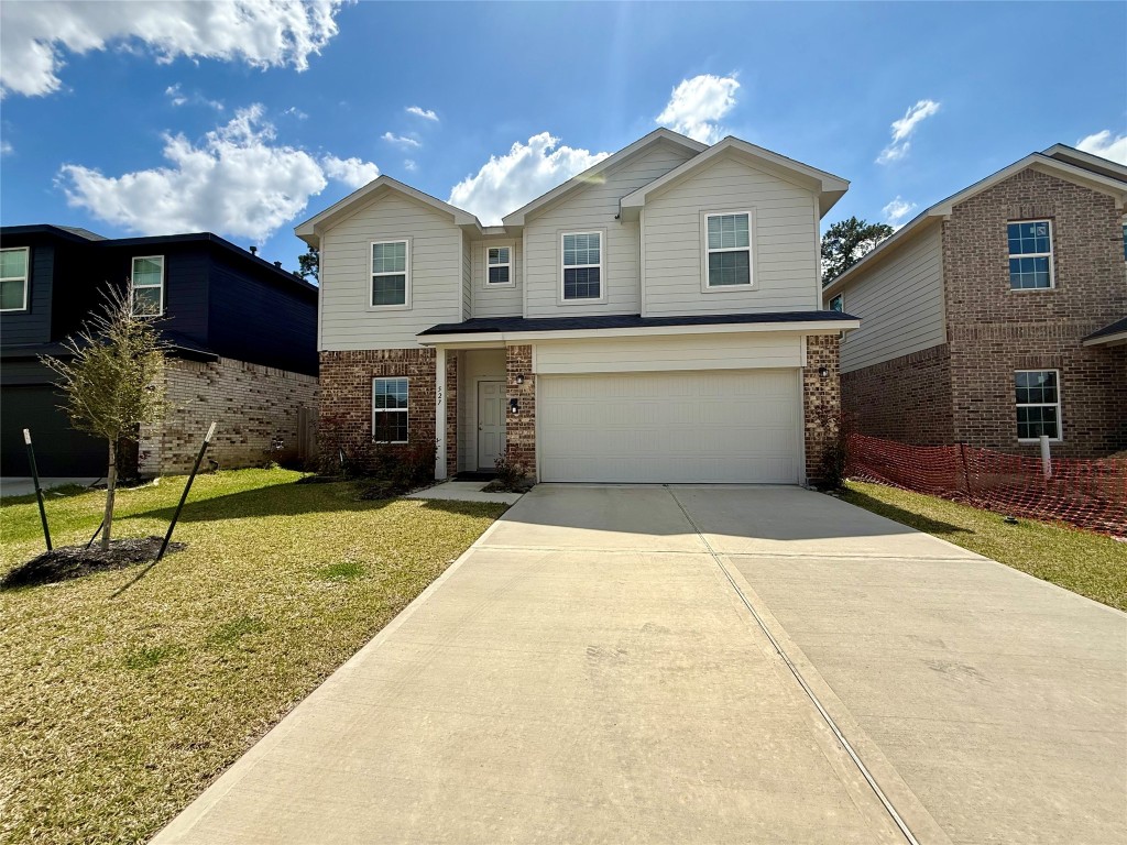 527 Baobab Way Crosby, TX 77532 - Photo 50 of 50 a front view of a house with garden